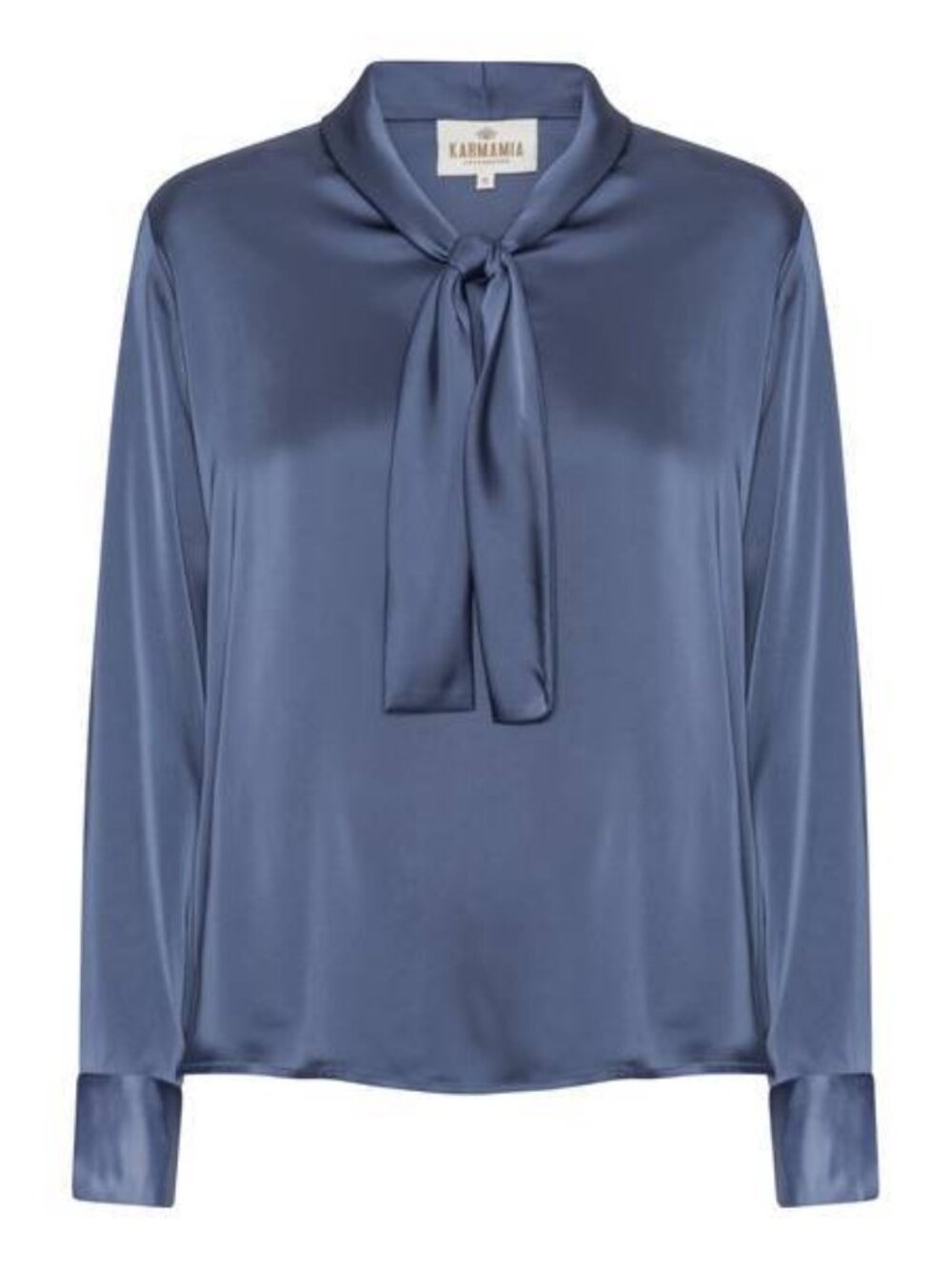 Karmamia Audrey Blouse in Semi Rich Crown Blue - Size S - NWT